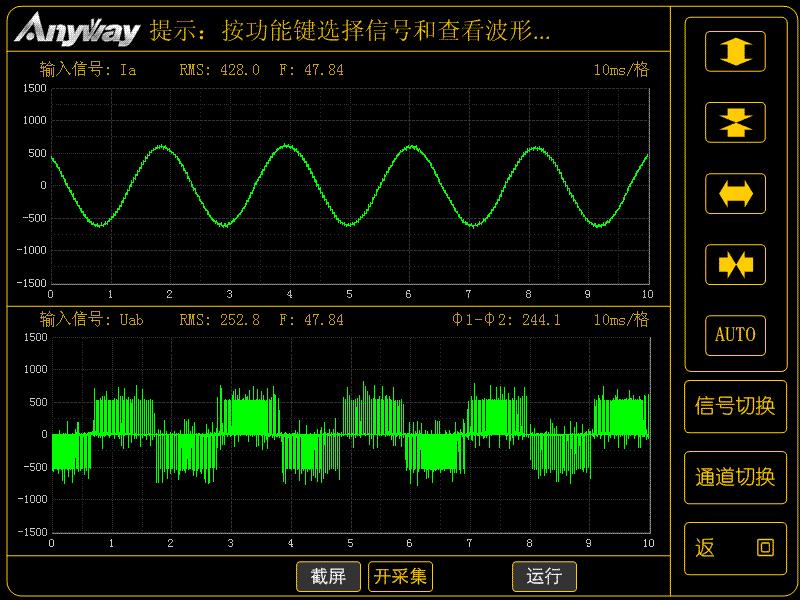 变频电量有功功率测量_两电平变频器输出波形
