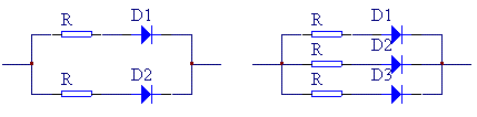 二极管并联使用整流电路