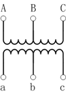 由V联结组成的三相不接地电压互感器