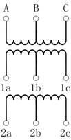 由V联结组成的三相不接地电压互感器