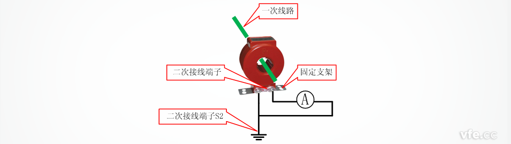 测量中电流互感器的接线图