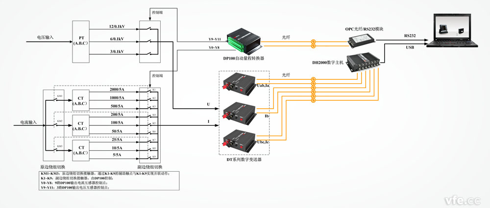 DP100应用原理框图