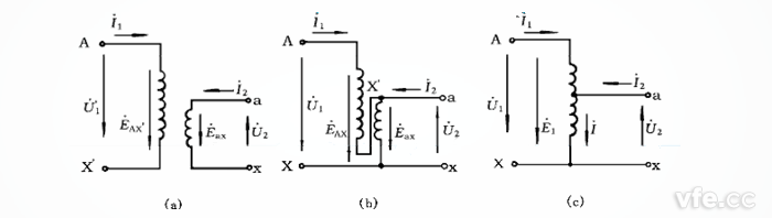 自耦变压器示意图图片