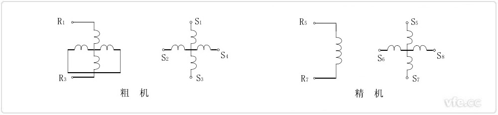 双通道旋转变压器电气原理图