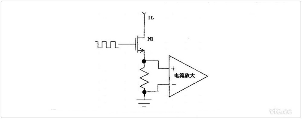 分流器检测方法原理示意图;