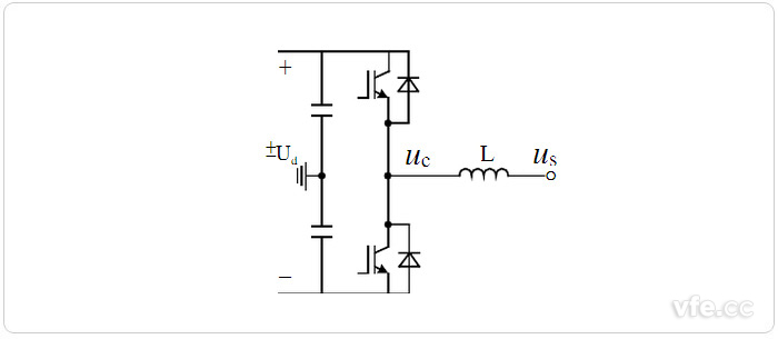 VSC单相示意图