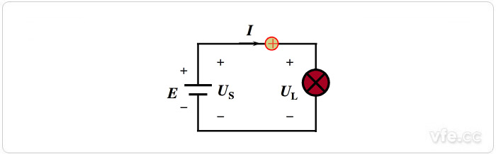 直流电路示意图
