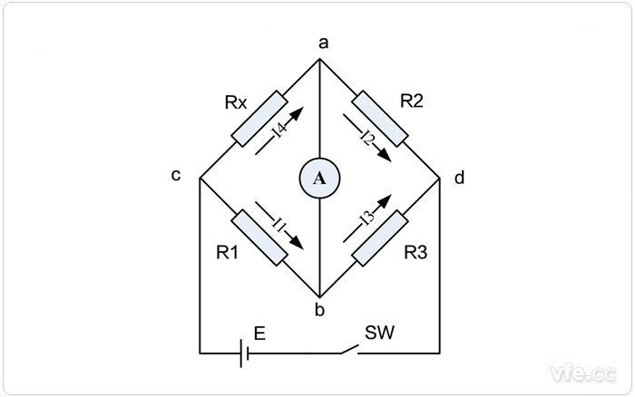 电桥电路的原理图片