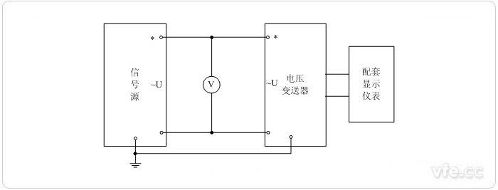 数字输出电压变送器电压校准接线图