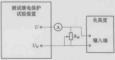 交流电压总谐波畸变率测量接线图