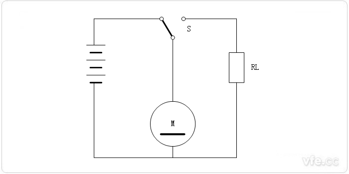 配置动态制动电阻的电动机电路