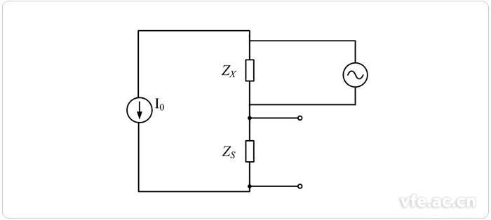 伏安法测量阻抗原理