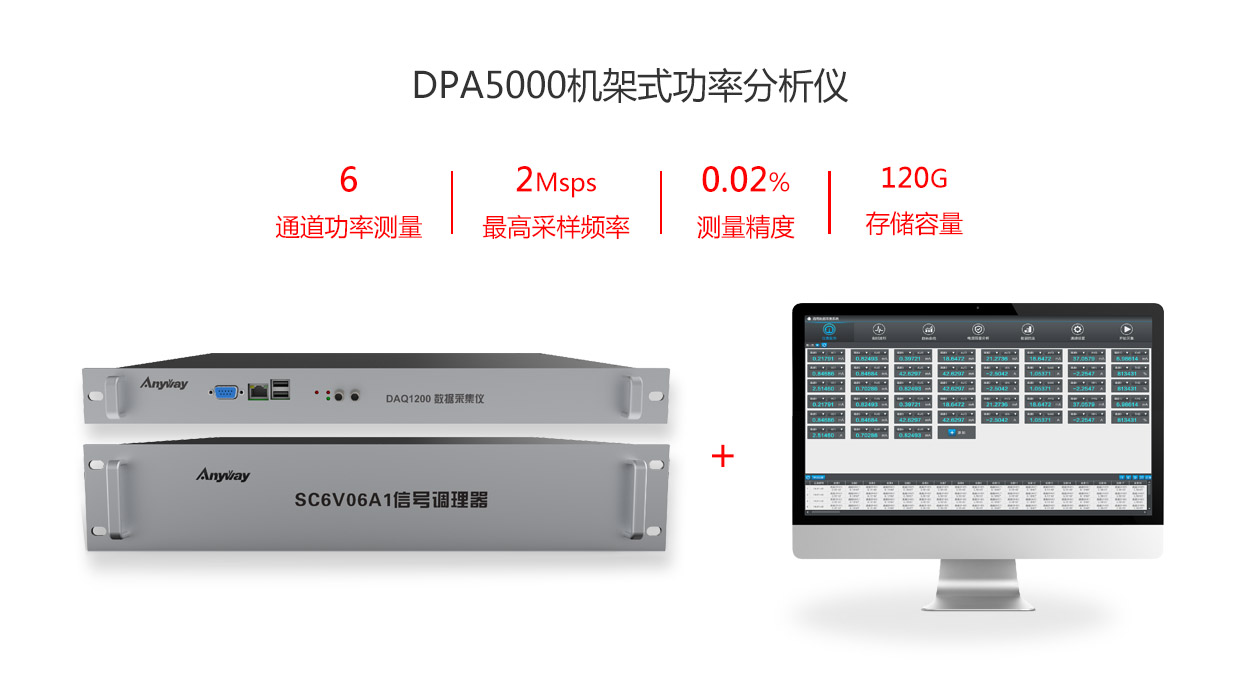 DPA5000机架式功率分析仪——产品特色