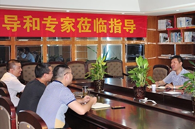 中机国际领导来访湖南银河电气