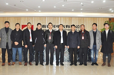 航天科工集团、湖南省产业技术协同创新有限公司 来银河电气考察调研